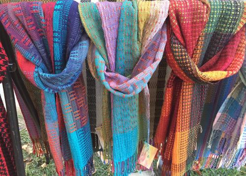 Bronson Lace cotton scarves