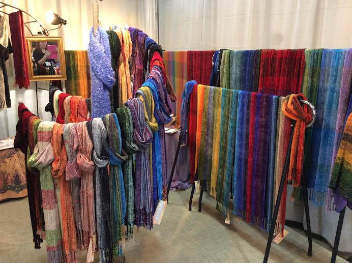 Firecrow Handwoven Scarves, Shawls and Ponchos